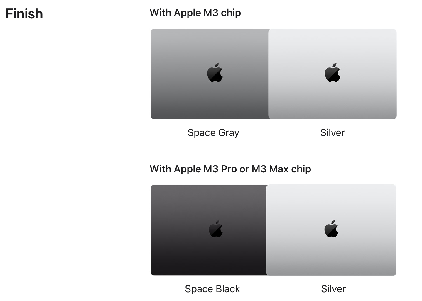 I wonder why the base model still gets Space Gray.