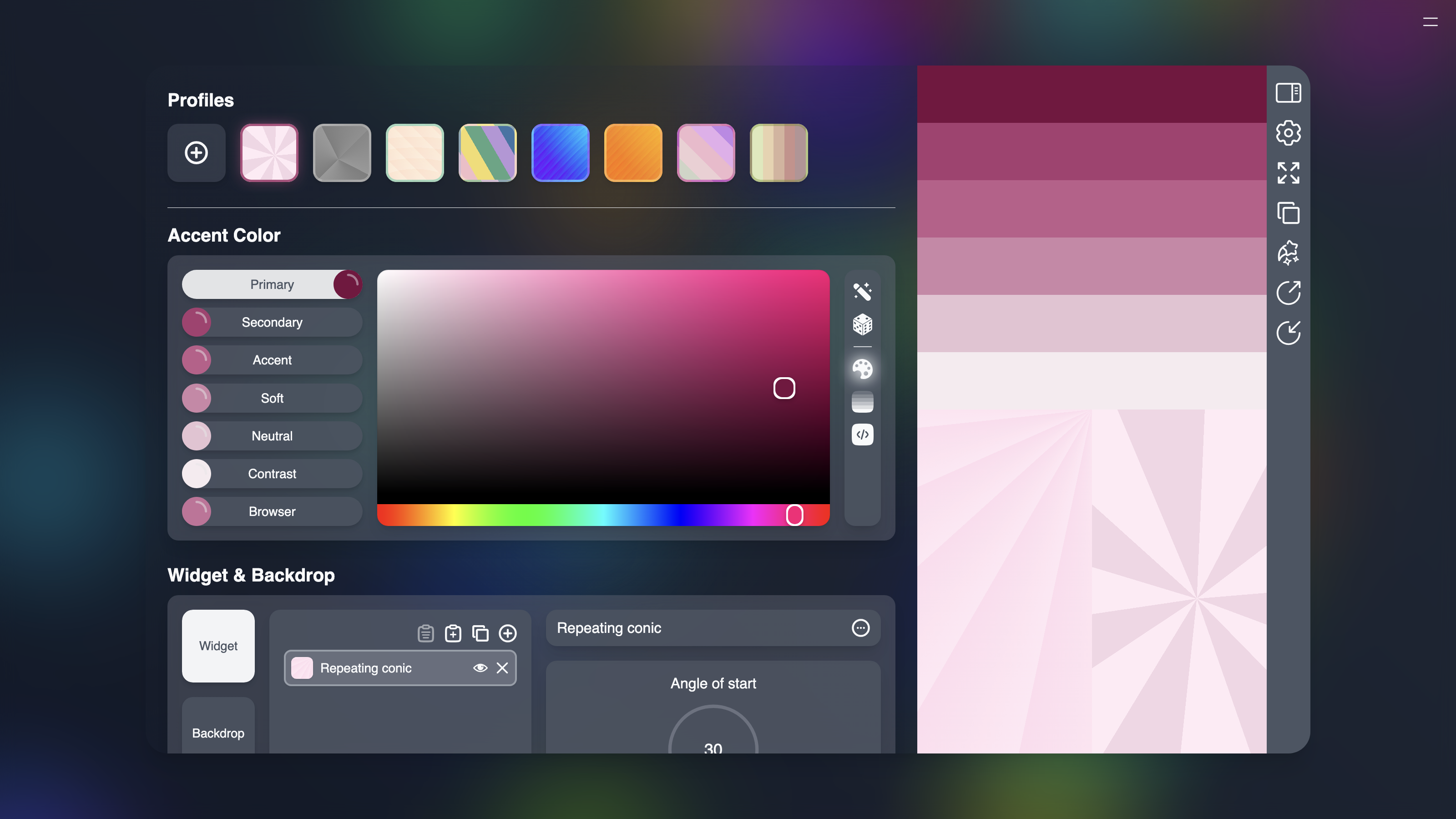 ...in the Glitter theme.