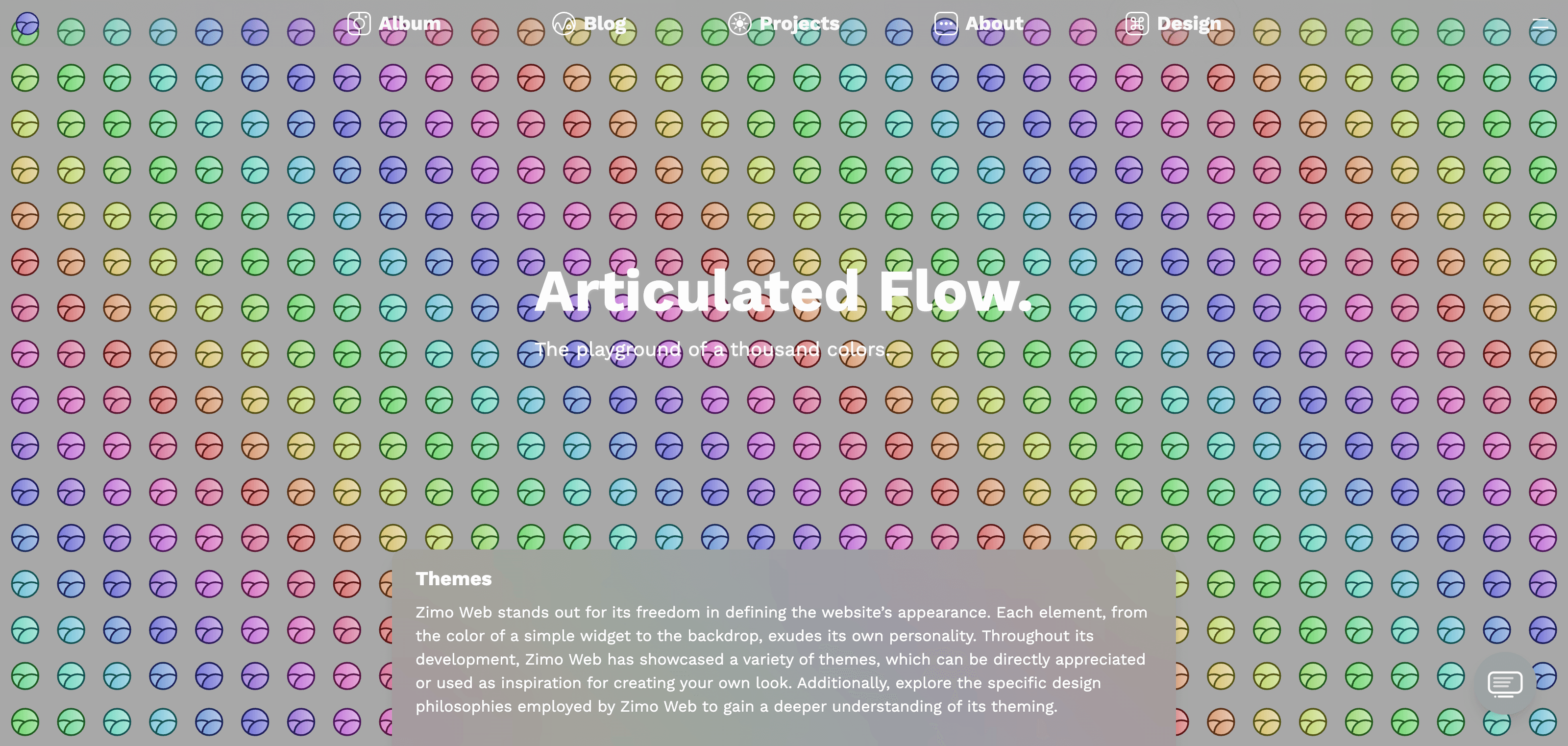 The updated Gallery theme.