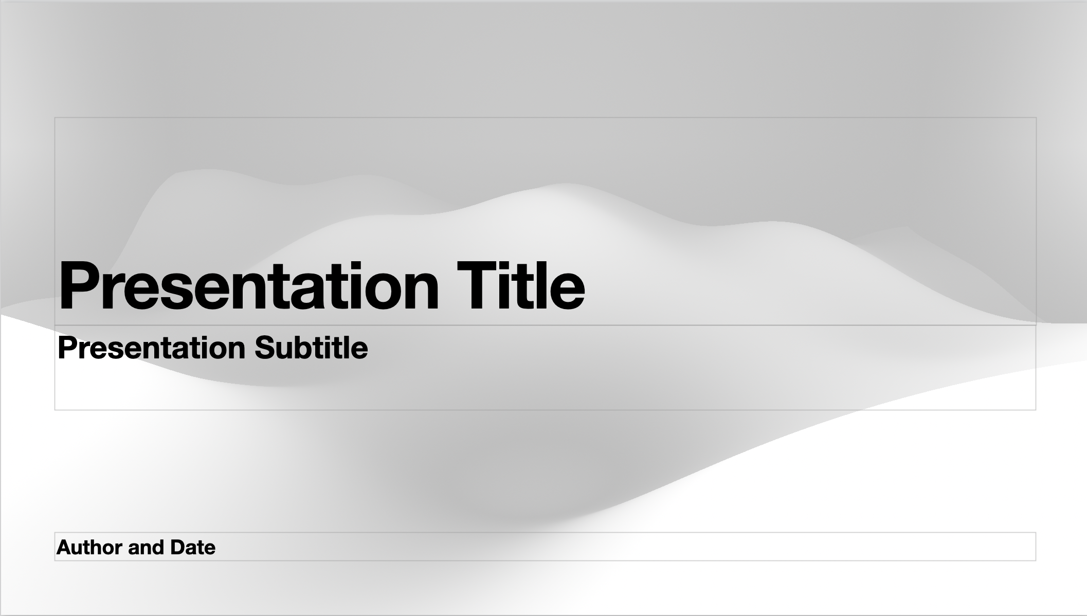 Layout from Keynote.
